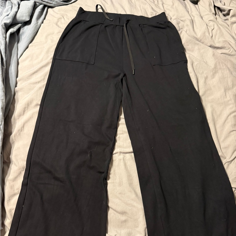 Women's cozy earth brushed bamboo wide leg pant